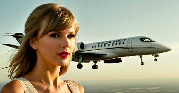 Taylor swift's jet: luxury travel meets environmental debate